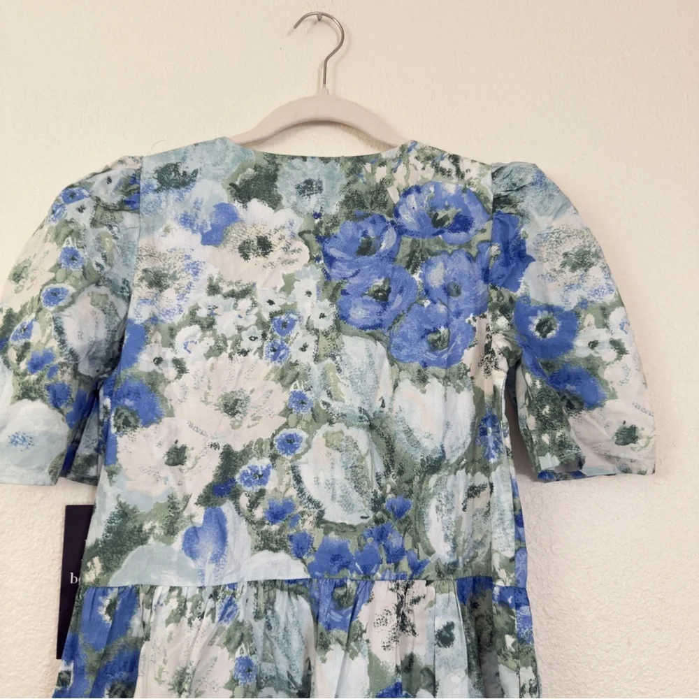 Tuckernuck Jardin de Fleurs Violetta Floral Midi Maxi Dress - Picture 11 of 11